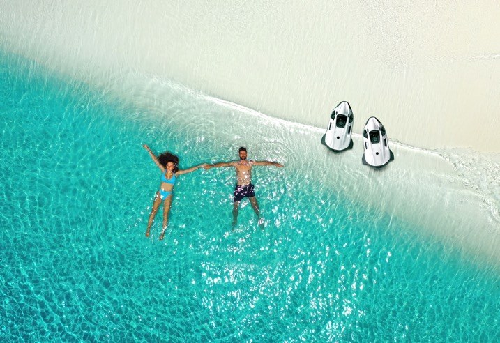 Seabob aerial view