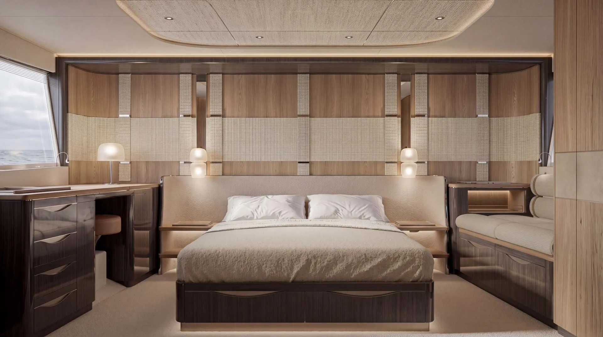 Galeon 700 SKY master cabin